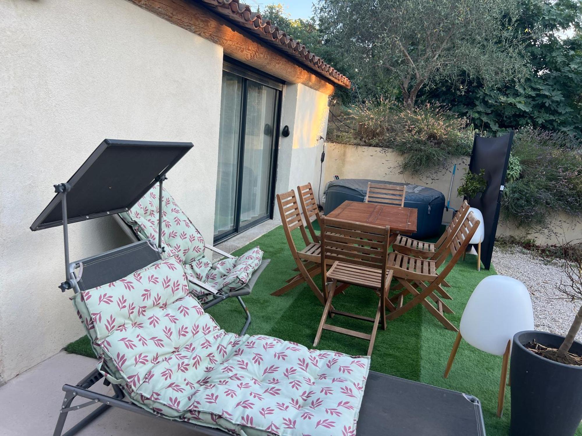Ferienwohnung L'Escale Meyreuil Exterior foto