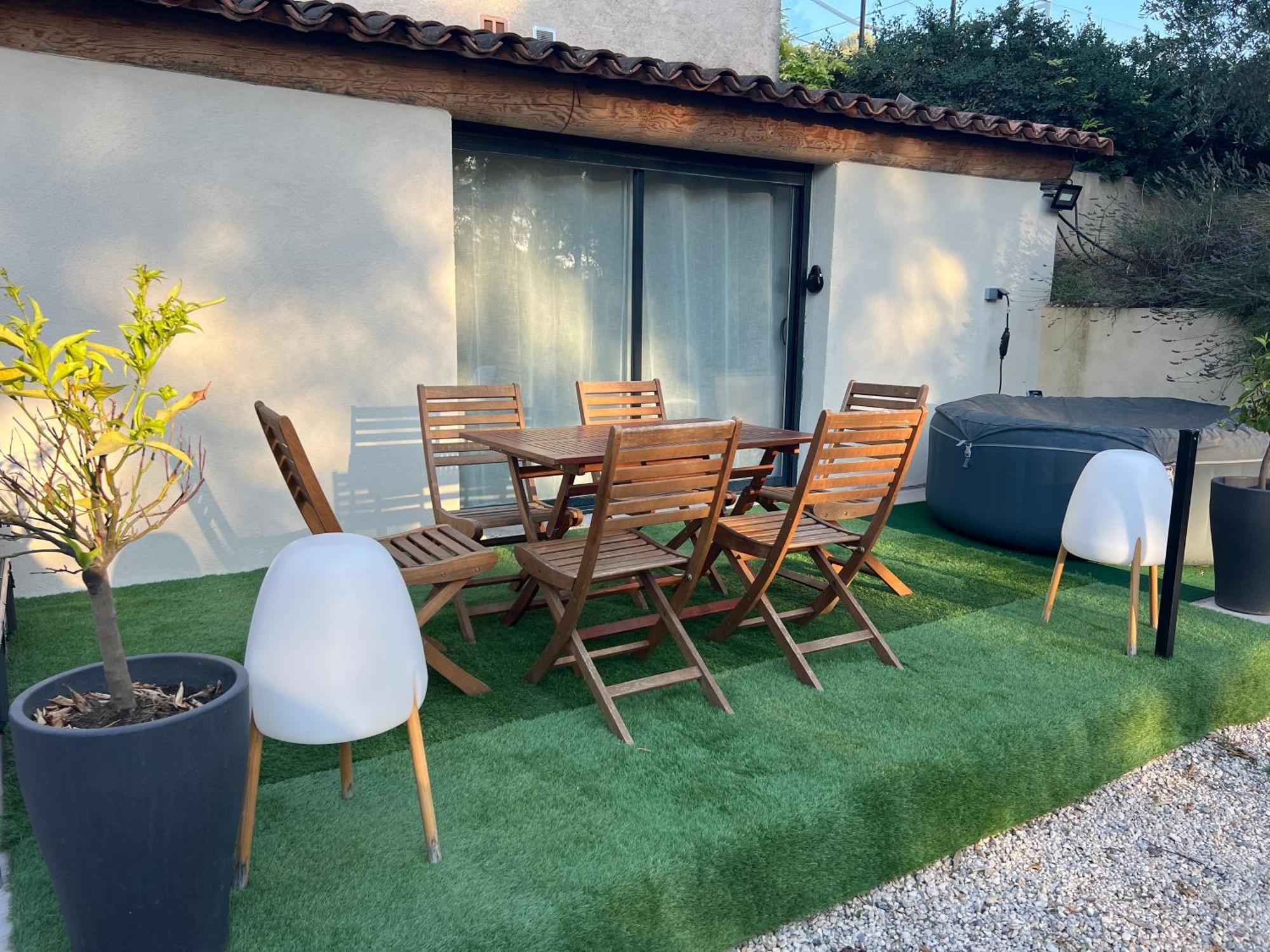 Ferienwohnung L'Escale Meyreuil Exterior foto