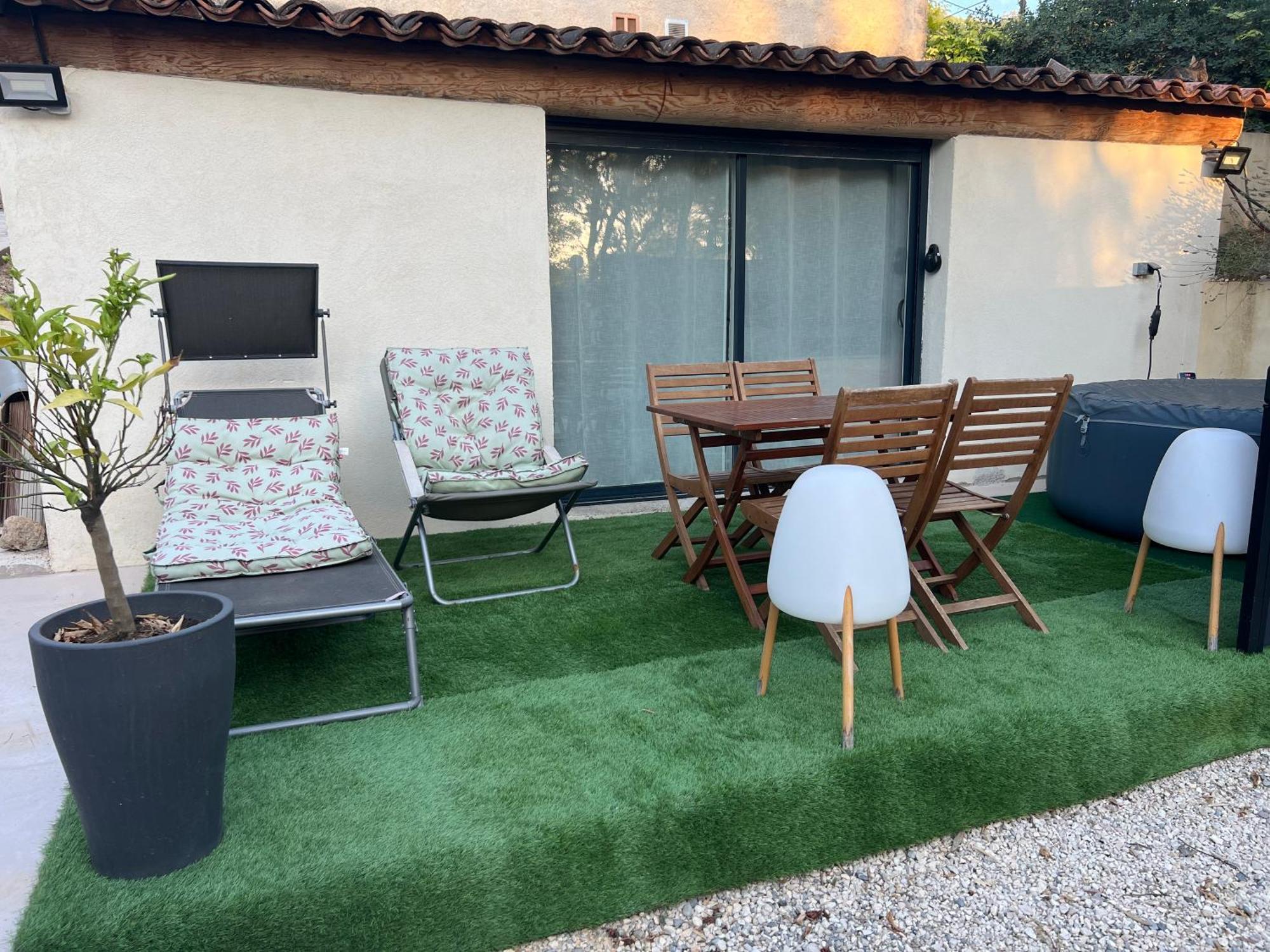 Ferienwohnung L'Escale Meyreuil Exterior foto