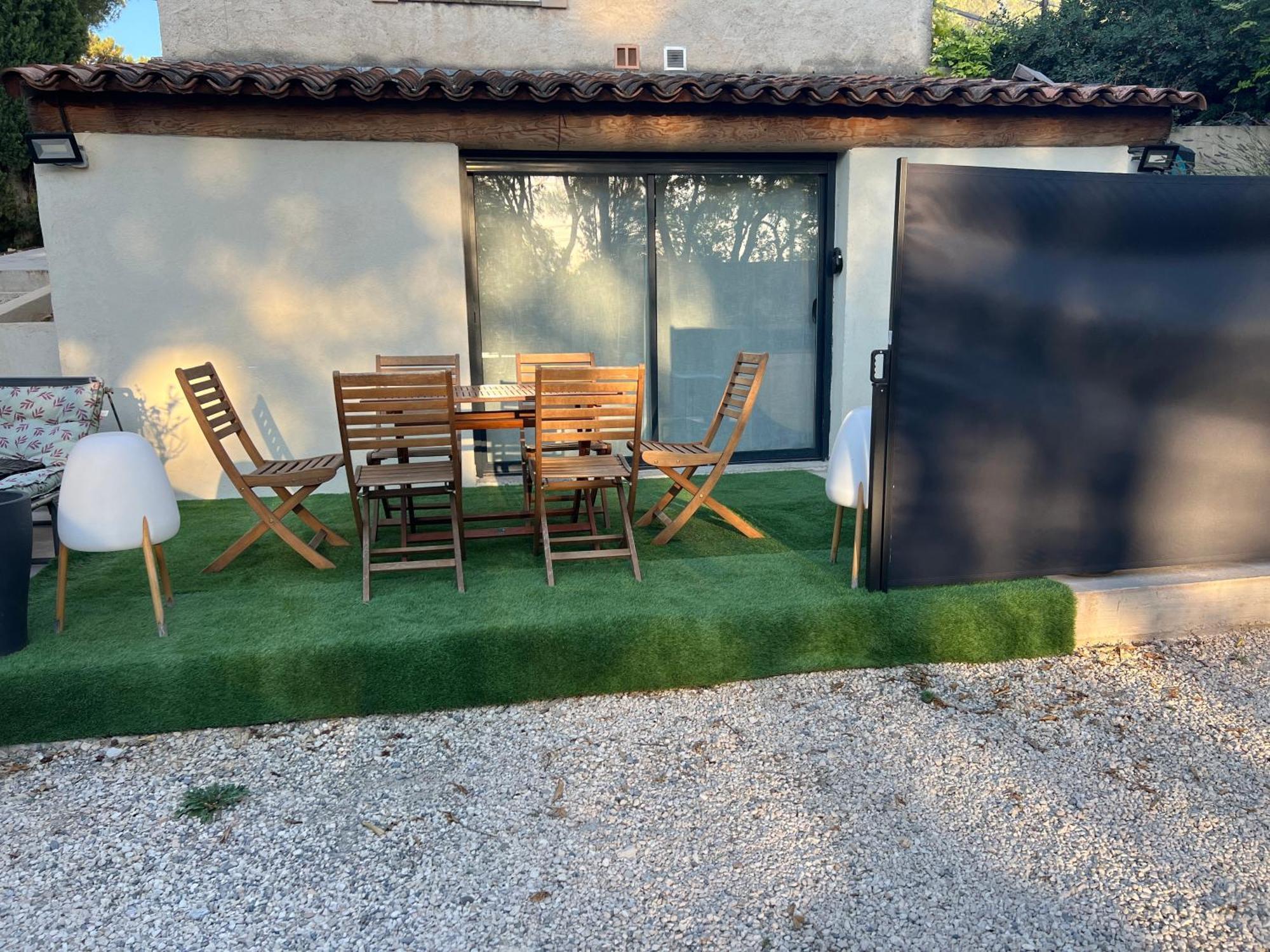 Ferienwohnung L'Escale Meyreuil Exterior foto